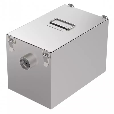 SÉPARATEUR DE GRAISSE INOX 22L Ne répond pas aux normes NEN-1825